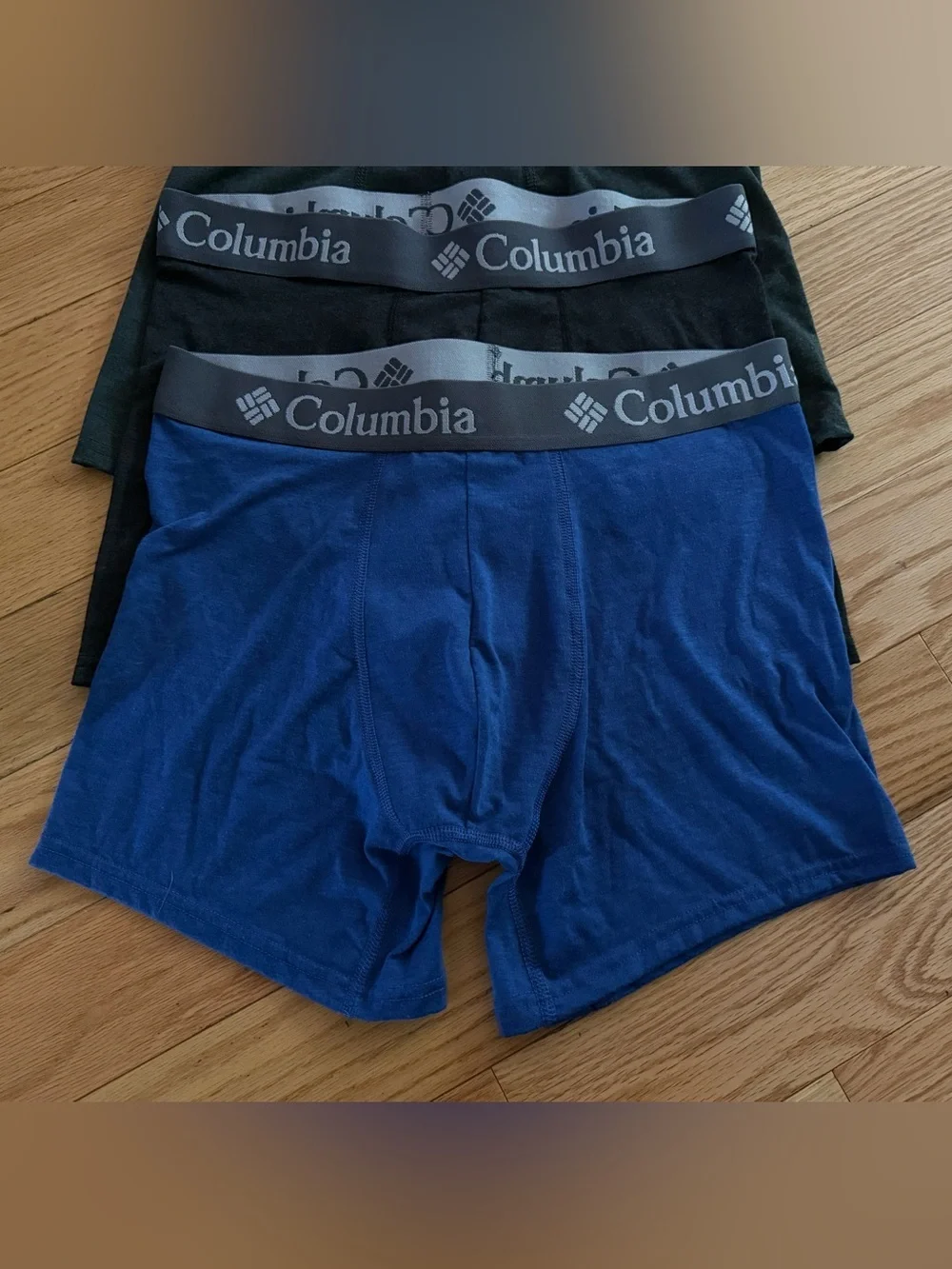 Columbia jersey knit men’s boxer briefs M
